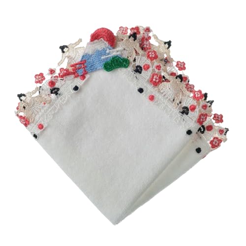 ◎新品◎近沢レース和ハンカチどすこい日本富士山お寿司折鶴おにぎり茶道6