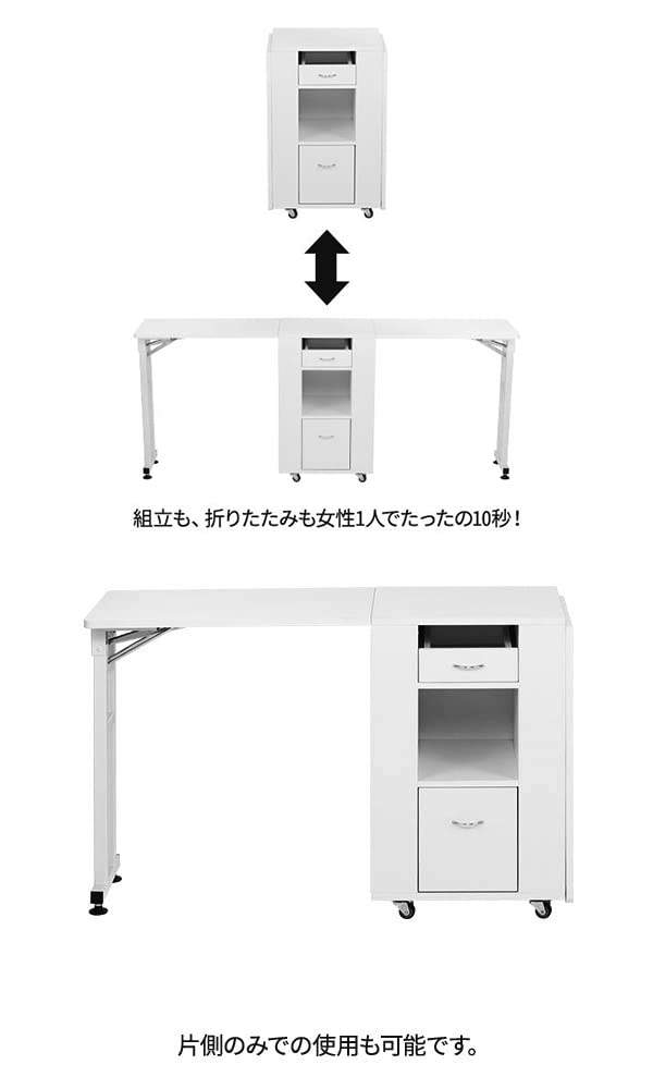 Amazon.co.jp: エトゥベラ ダブルウィング 折りたたみ ネイルテーブル
