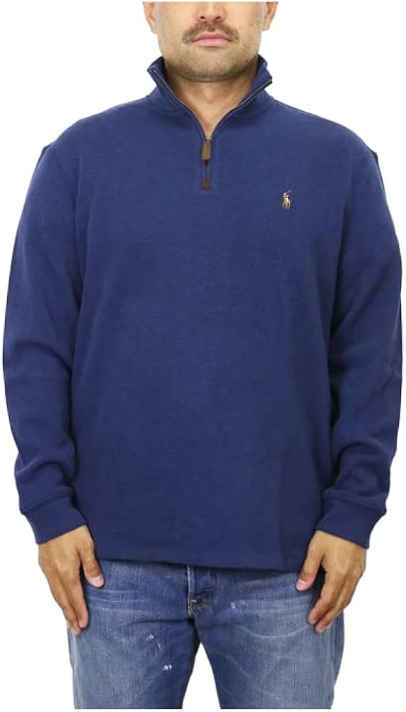 Amazon.co.jp: (ポロ ラルフローレン) メンズ ハーフジップ プル
