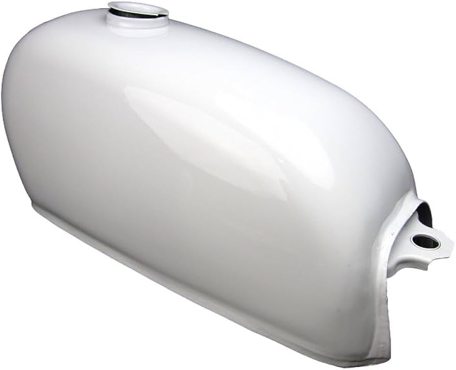 Amazon | ミニモト エイプ50/100 燃料タンク5.5Lホワイト | タンク