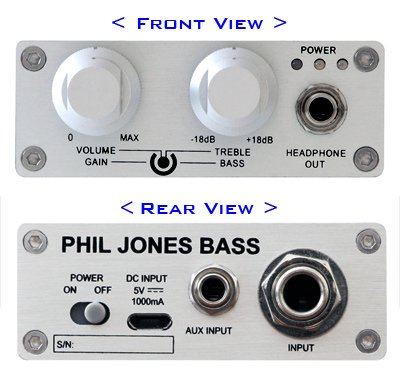 Amazon.co.jp: Phil Jones Bass Mobile Headphone Amplifier BigHead