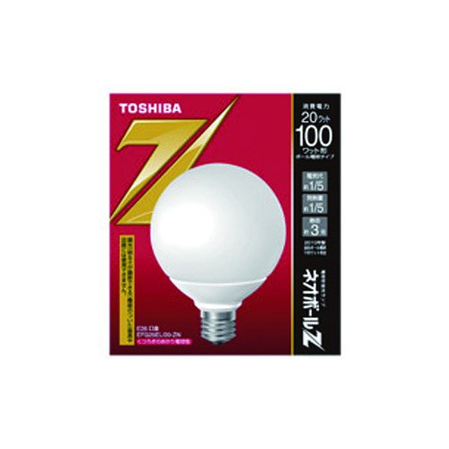 Amazon.co.jp: 東芝 ネオボールZ ボール電球100ワットタイプ 3波長形