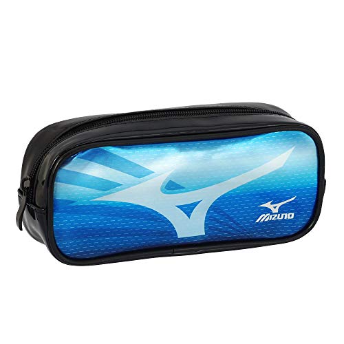 Amazon | サンスター文具 ミズノ ペンケース メタリック S ブルー