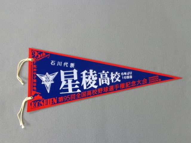 Amazon.co.jp: 高校野球ペナント 1 第95回全国高校野球選手権大会 星稜