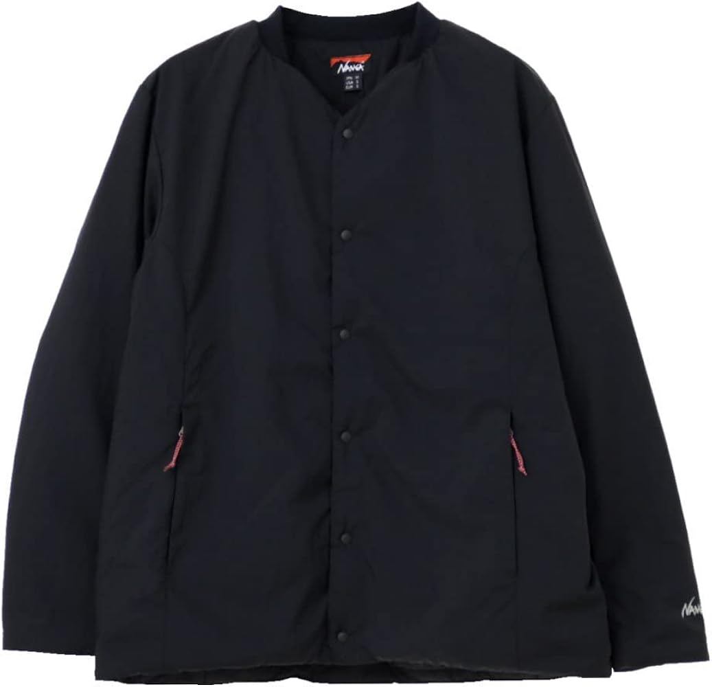 Amazon | [ナンガ] メンズ ノーカラーソフトダウンカーディガン NO