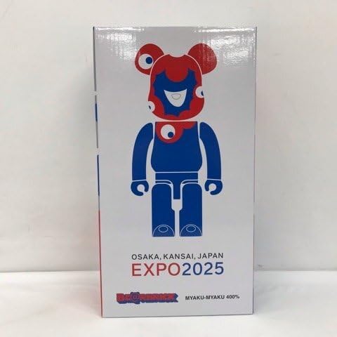 Amazon.co.jp: BE＠RBRICK ミャクミャク 400％ ベアブリック : おもちゃ