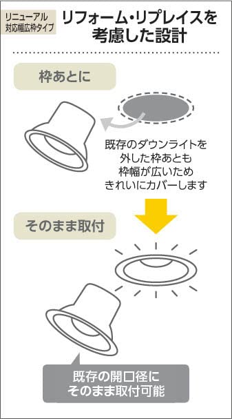 Amazon.co.jp: コイズミ照明 LED高気密ダウンライト AD7307W50