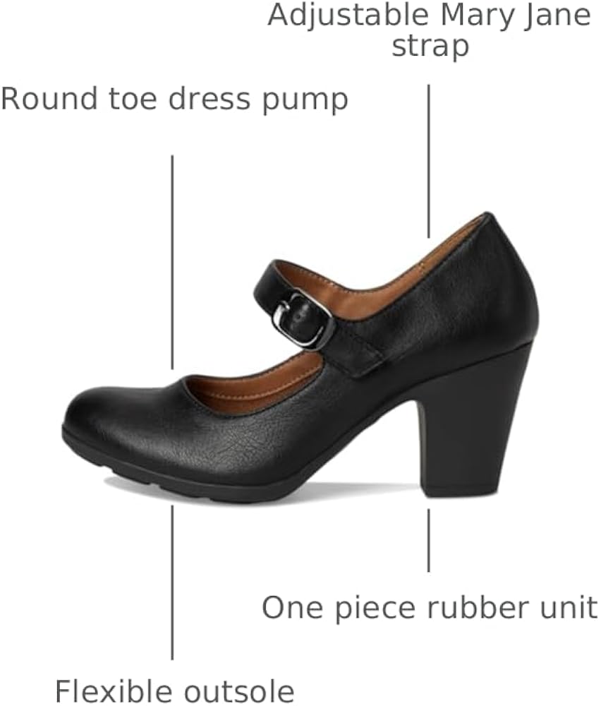 Amazon.com | Eurosoft Women's Netty, Black, 6 Medium | Pumps