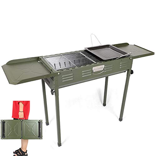 アウトドア・BBQ・6～7人用・折りたたみ式・コンロ・付属品多数