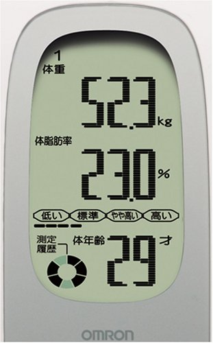 Amazon | オムロン 体重体組成計 カラダスキャン HBF-201 ホワイト