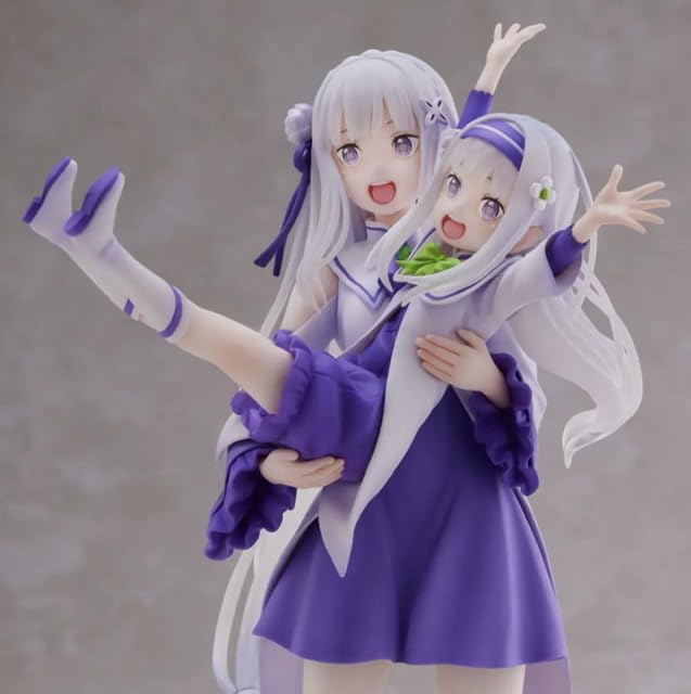 Amazon | Re:ゼロから始める異世界生活 フィギュア エミリア＆幼少期