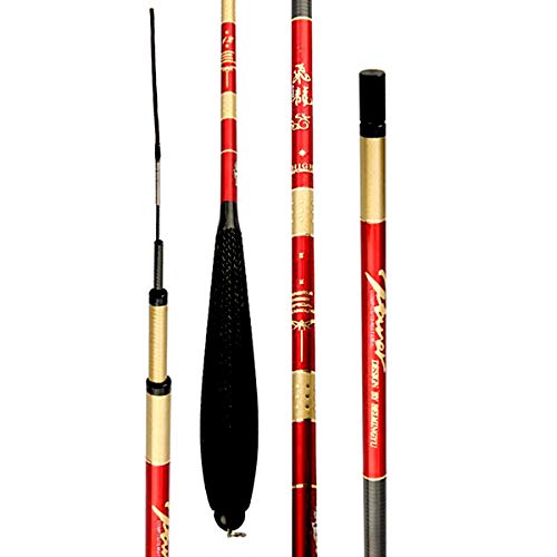 Amazon | Wellvie へら竿 ヘラブナ 竿 釣り竿 振出 15尺 カーボン 飛龍