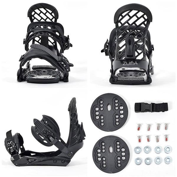 Amazon | ZUMA(ツマ) 24-25 メンズ 3点セット 板 ボード スノーボード