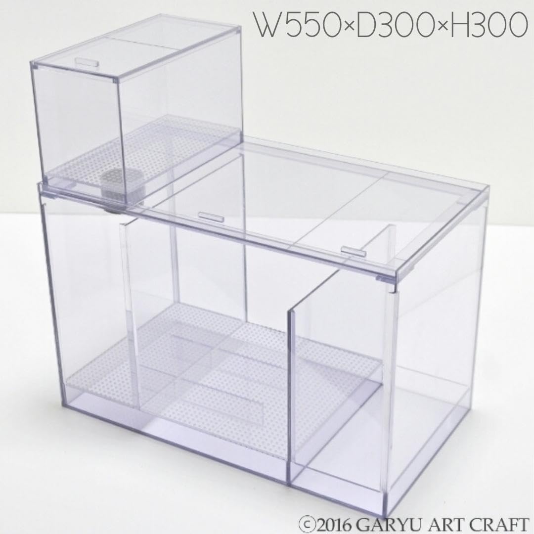 Amazon.co.jp: ◇国産3層式濾過槽◇550×300×300h◇オーバーフロー水槽