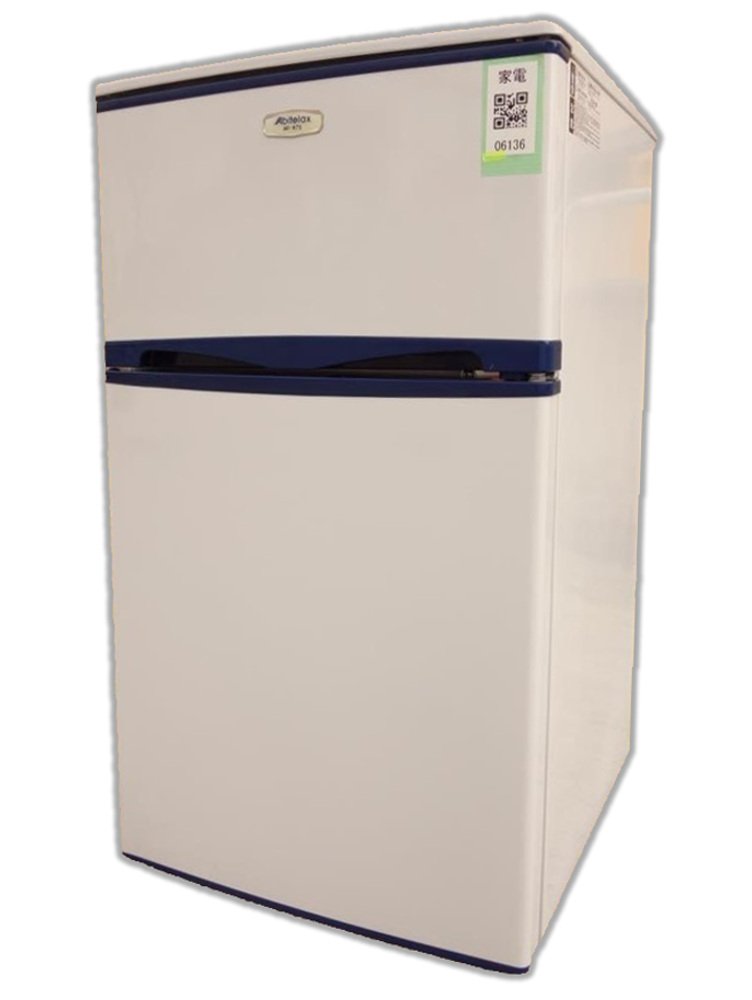 Amazon | アビテラックス 96L 2ドアノンフロン冷蔵庫(右開き) ホワイト
