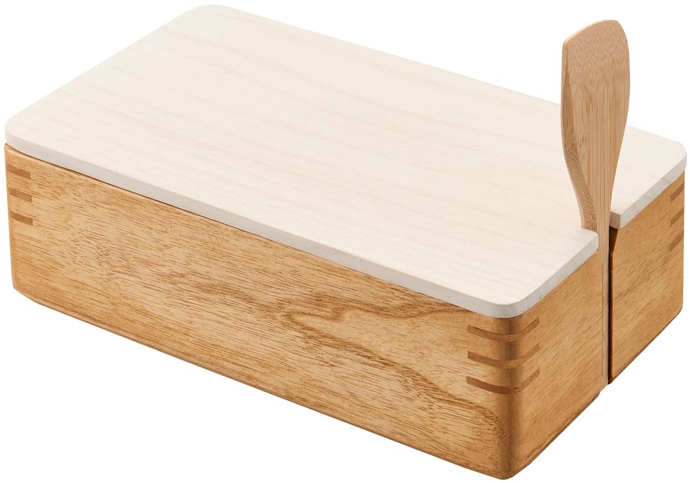 Amazon｜オスマック(OSMAC) 桐製 おひつ 保存容器 2合 電子レンジ