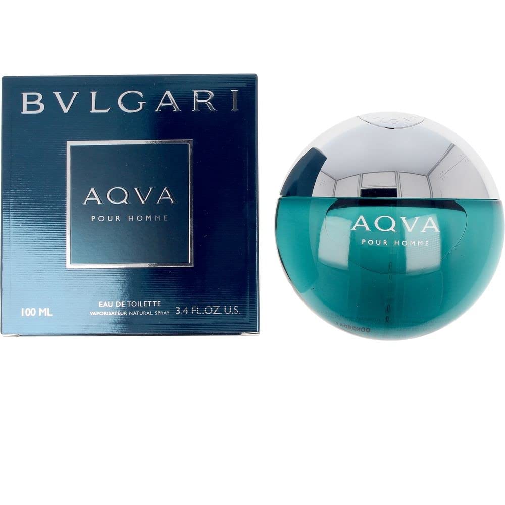 Amazon.com : Bvlgari Aqva Pour Homme for Men Eau de Toilette Spray