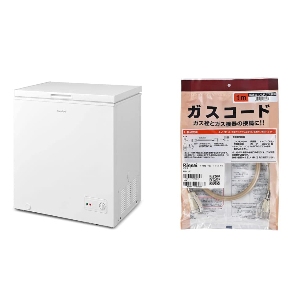 Amazon | 【セット買い】COMFEE' 冷凍庫 142L 大容量 家庭用 上開き