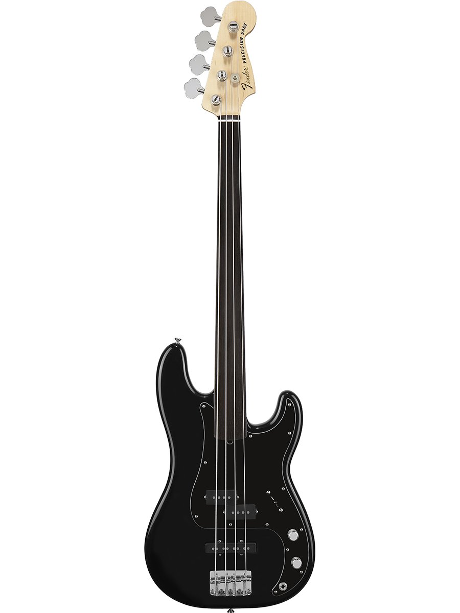 Amazon.com: Fender Tony Franklin Fretless Precision Bass®, Black