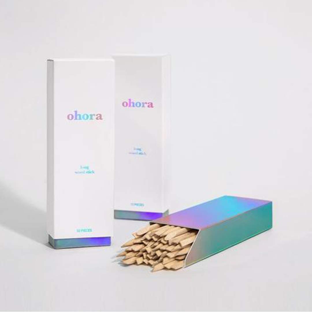 Amazon | ohora公式 Long Wood Stick:PT-WS-001/ ohora gelnails nail