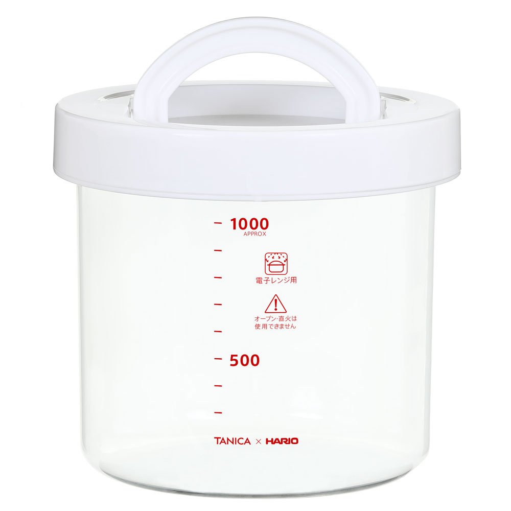 Amazon | TANICA ガラス内容器(YS-01)専用 ホワイト ※ヨーグルティアS