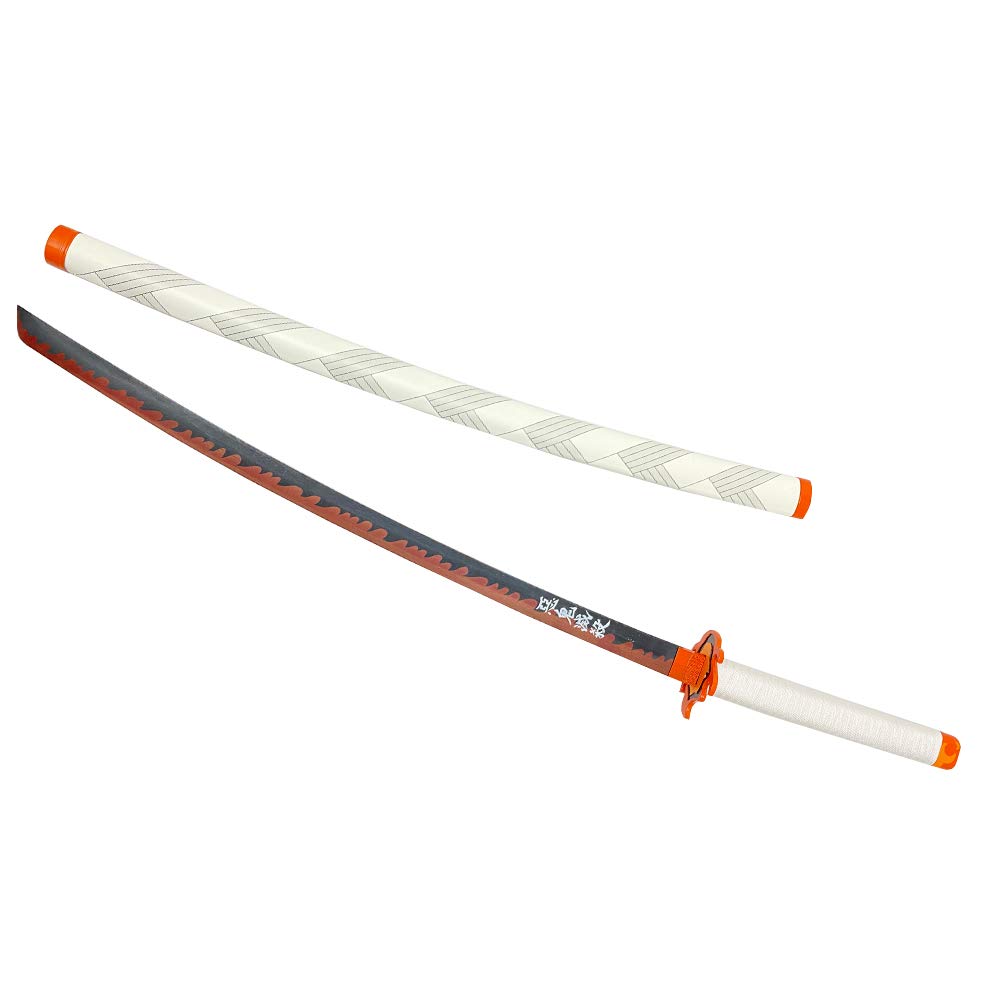 572-0004 煉獄杏寿郎皮套金 日本刀 模造刀 居合 刀 煉獄杏寿郎皮套金