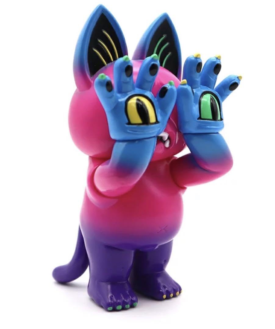 Amazon.co.jp: GRAPE BRAIN ジゴクネコ おにぎり ソフビ フィギュア