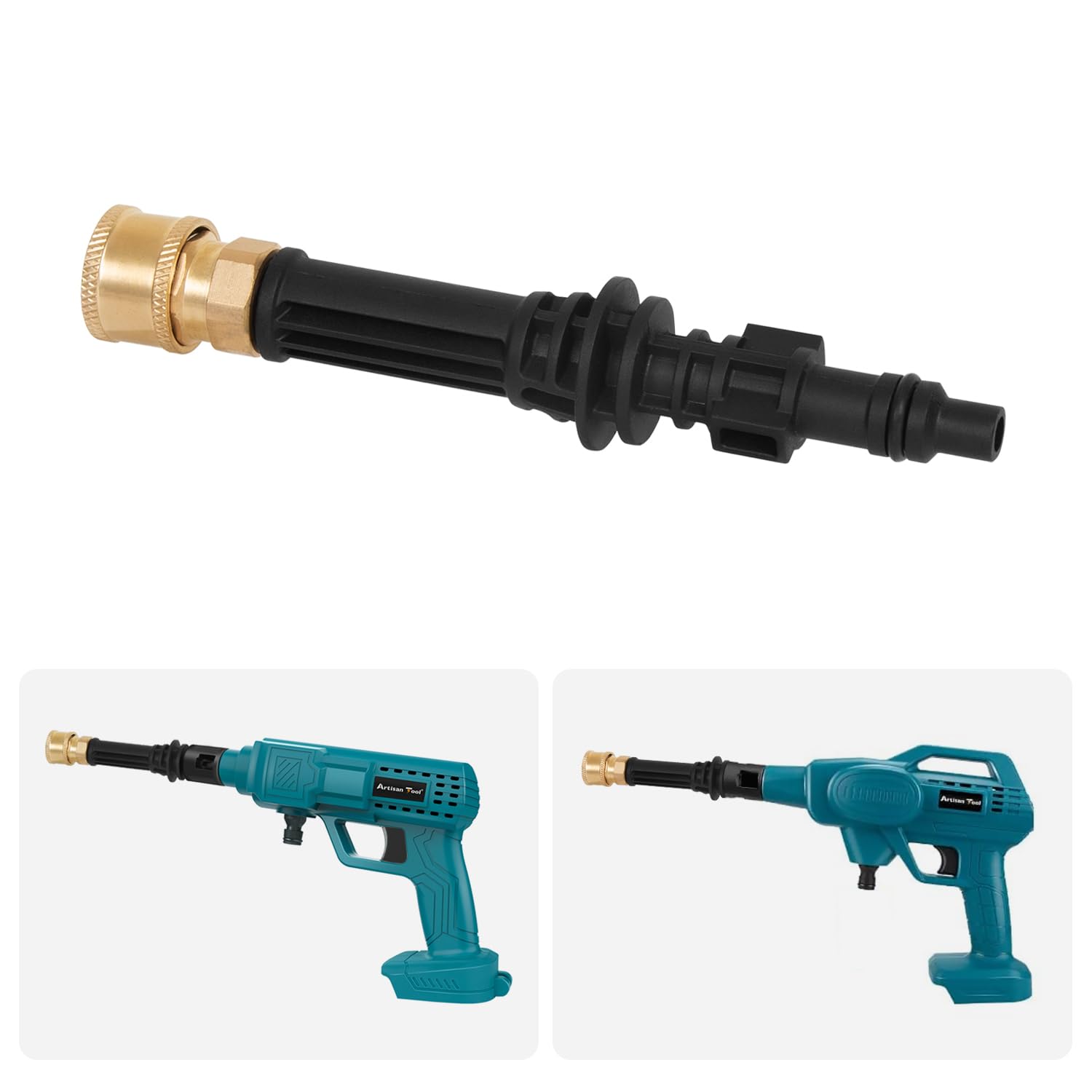 Amazon.co.jp: アルチザンツール 高圧洗浄機シリーズ用 1/4インチ