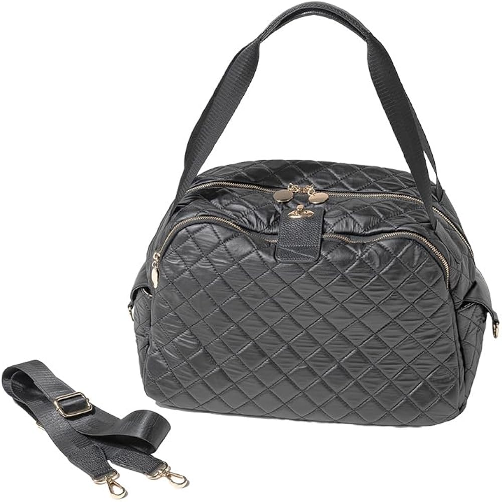 Amazon | ヘイニ ロシェキルティングボストン Lサイズ ボストンバッグ