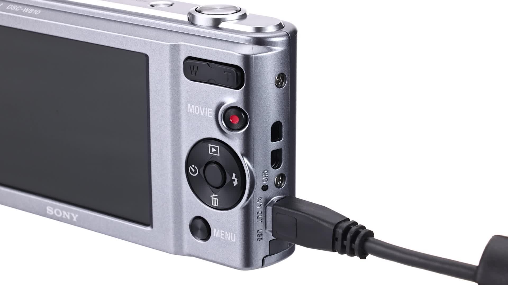 Sony DSC-W810 Digitalkamera (20,1 Megapixel, 6x optischer Zoom , 6