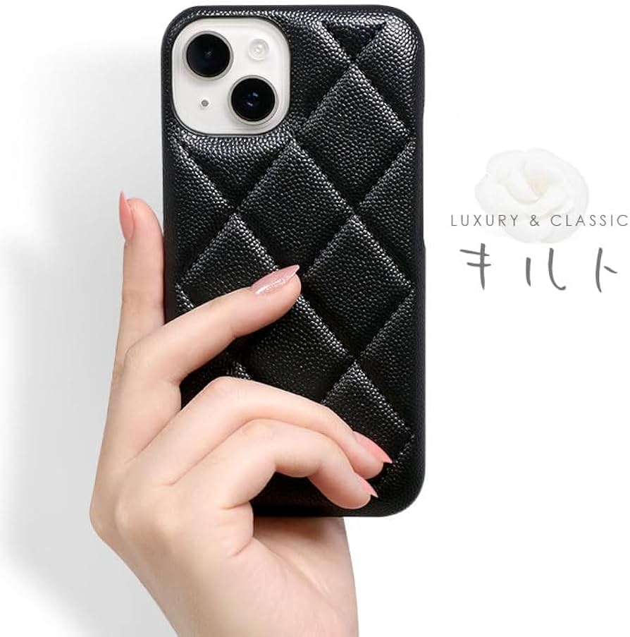 Amazon.co.jp: ZENIX DESIGN TECH iPhone15 Pro 用 ケース キルト 背面