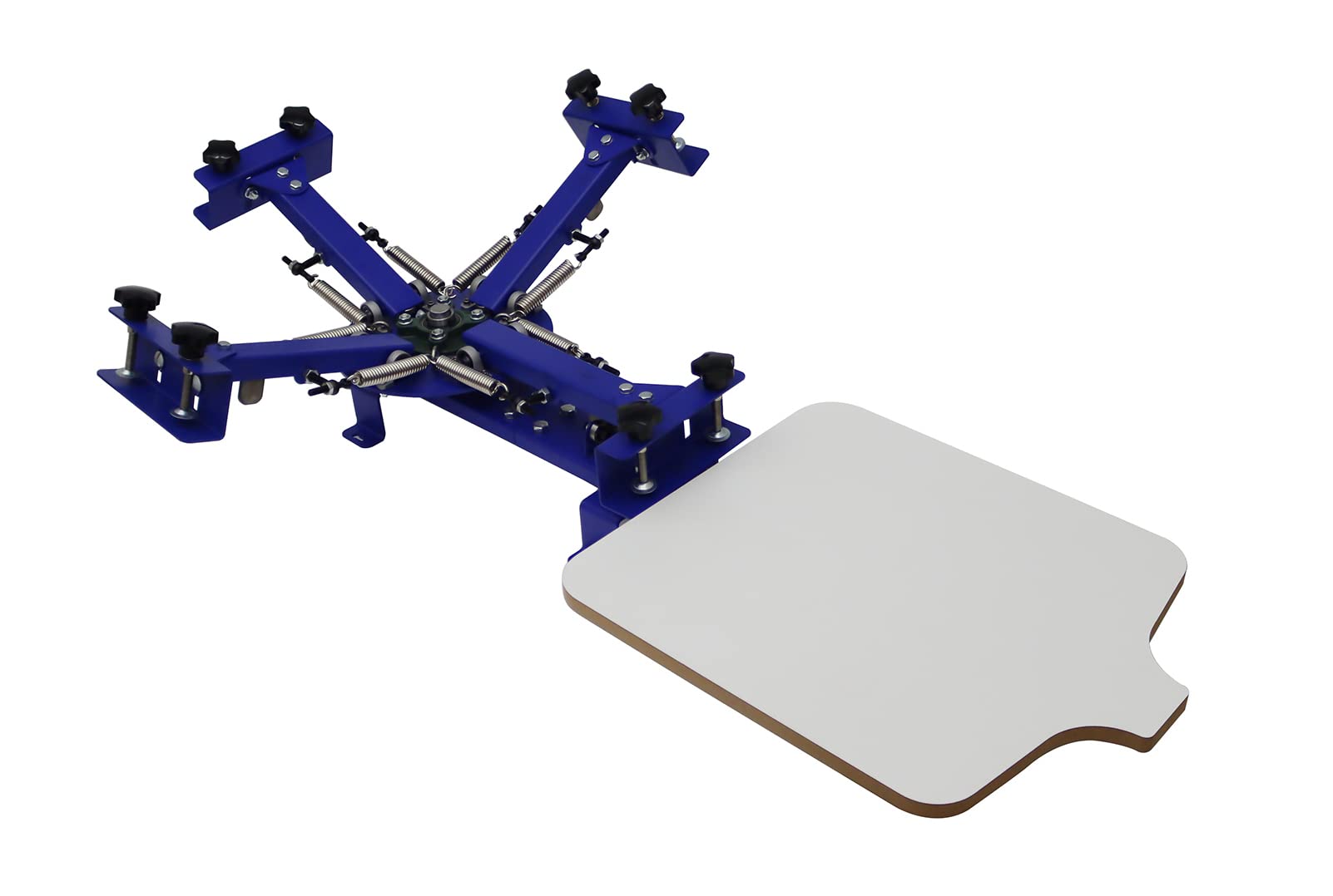 Amazon.co.jp: INTBUYING シルクスクリーン 印刷機 刷り台 4色 360度