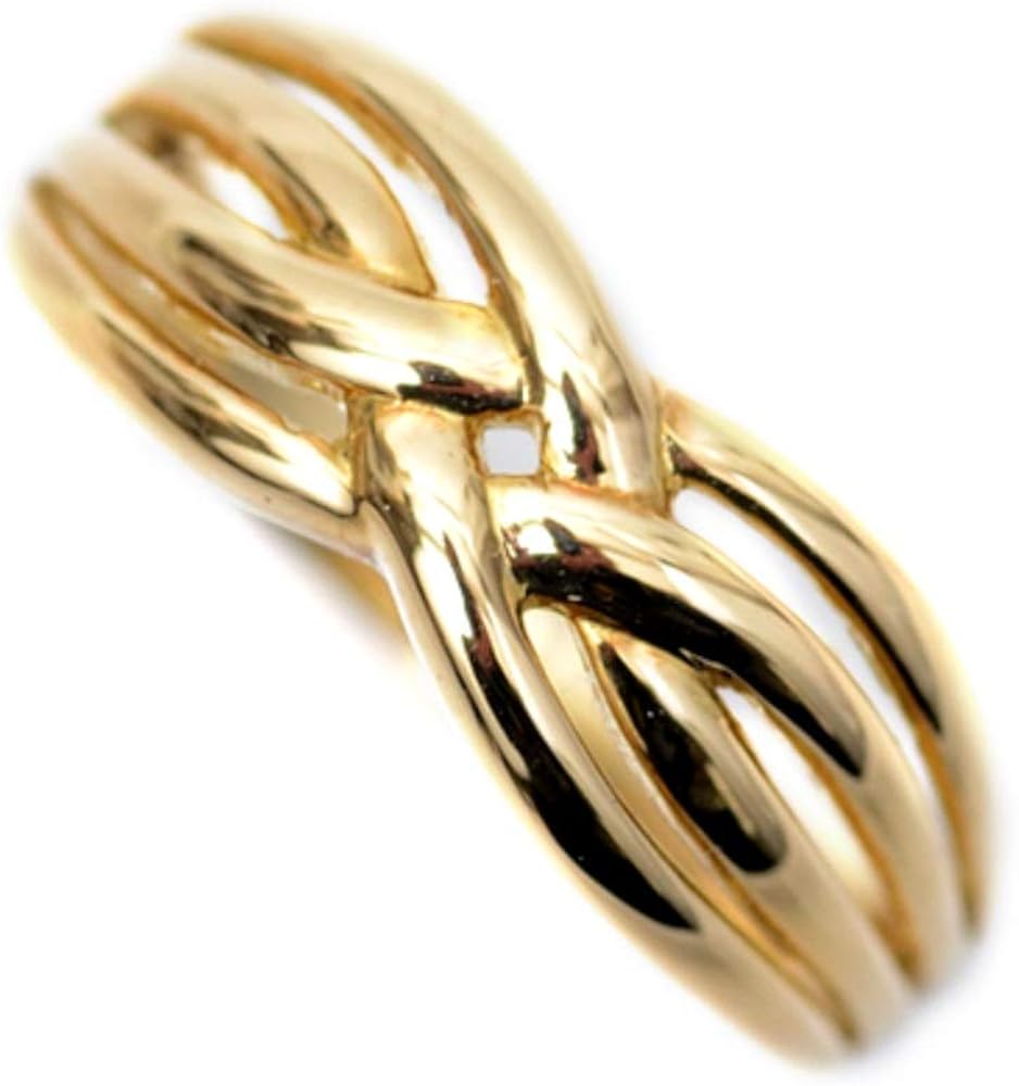 Amazon | 18金 リング 指輪 k18リング 18金ゴールドリング 18金