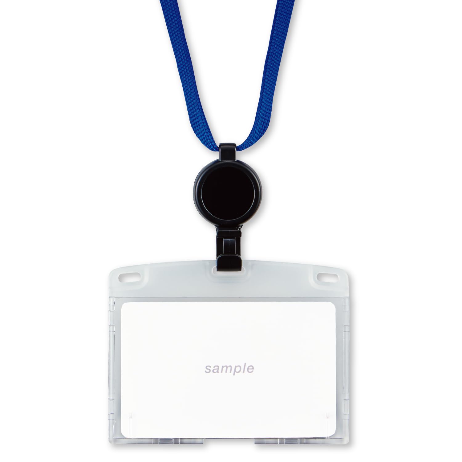 Amazon | オープン工業 吊り下げ名札 名札 カードホルダー 1枚 ID