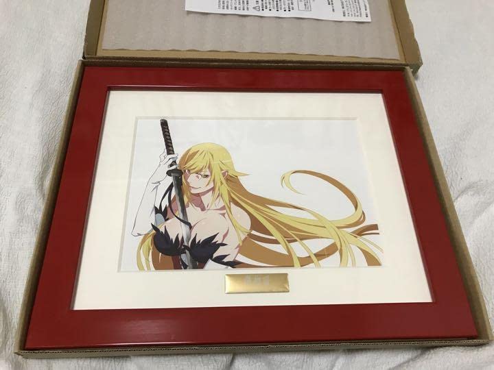 Amazon.co.jp: 複製原画 傷物語 キスショット キャラファイングラフ