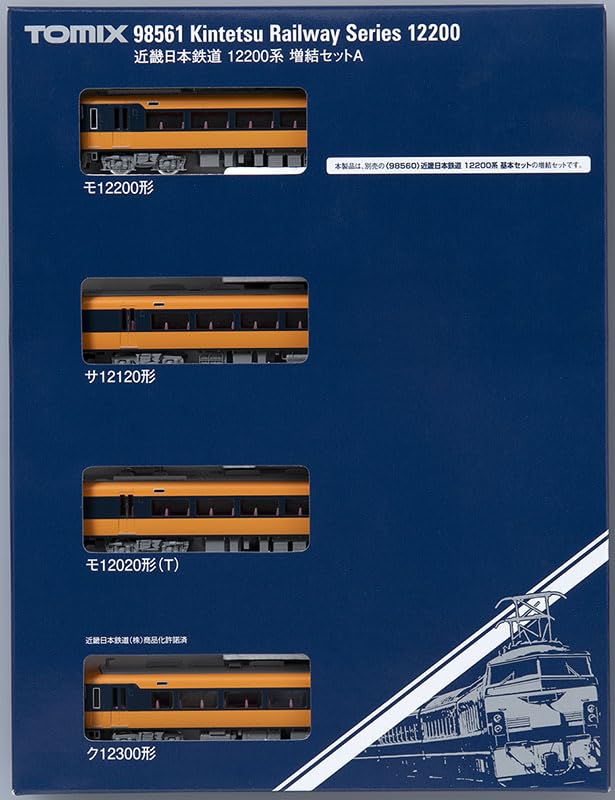 Amazon | トミーテック TOMIX Nゲージ 近畿日本鉄道 12200系 増結