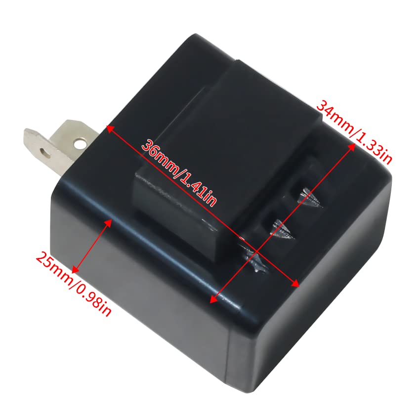 Amazon.co.jp: ウインカーリレー ホンダ用 38301-KJ6-743 38301-MG2