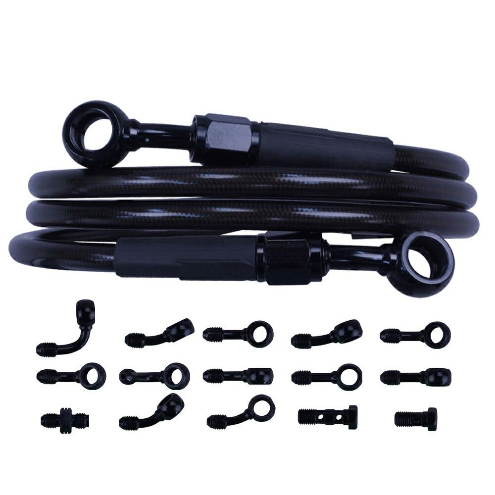 ゼファーχ ブレーキホース クラッチワイヤー メッシュホース セット