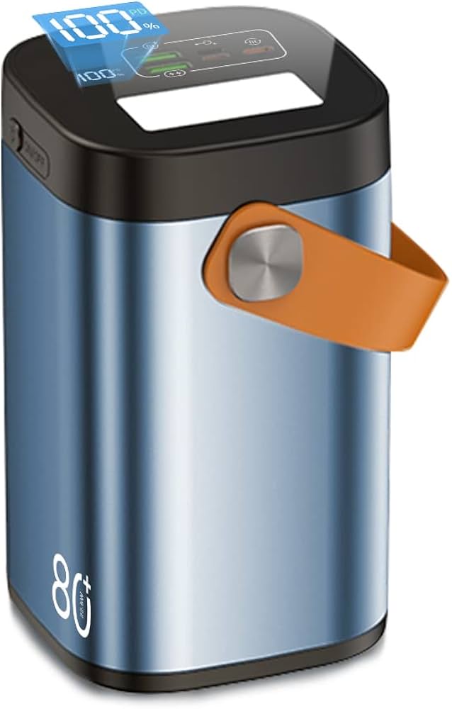 Amazon | モバイルバッテリー 80000mAh 大容量 パワーバンク 小型