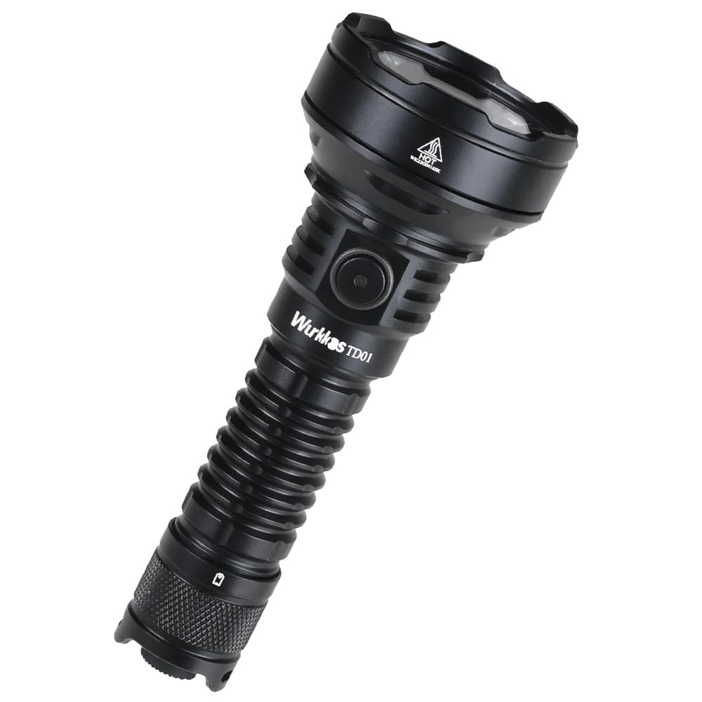 Amazon.co.jp: Wurkkos タクティカル 懐中電灯 高ルーメン TD01C 充電