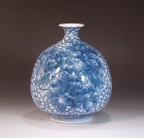 Amazon.co.jp: 有田焼・伊万里焼の高級陶器花瓶・飾り壺｜ギフト｜贈答