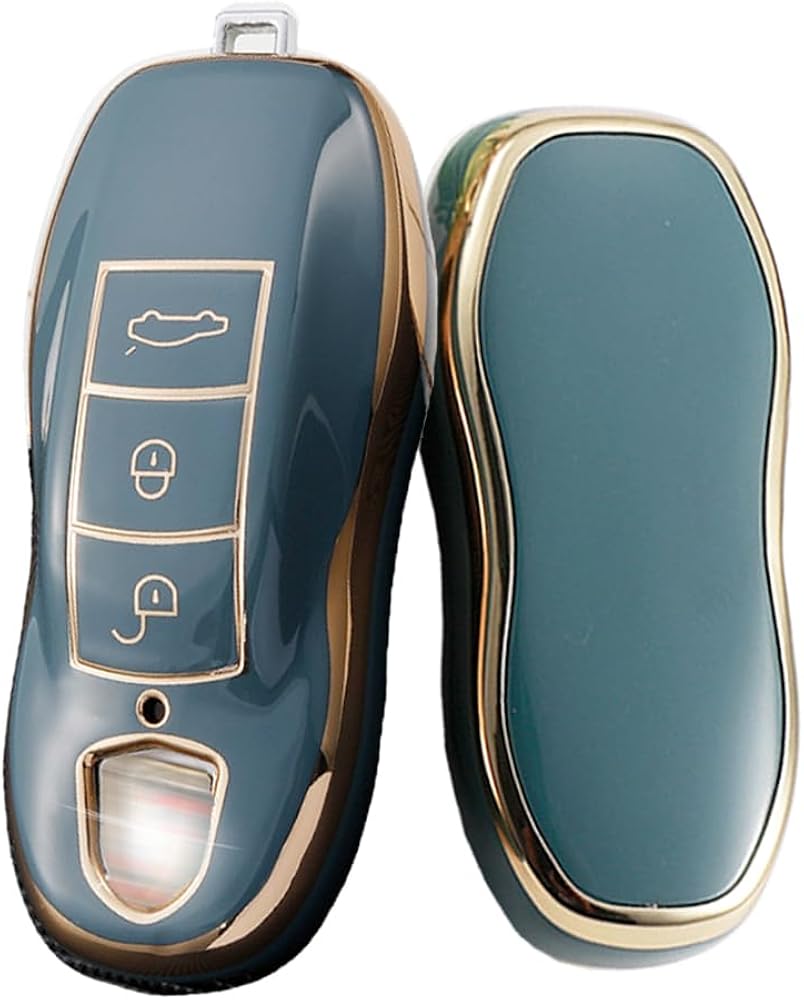 Amazon.co.jp: KUNIO ポルシェ専用 純正 キーケース キーカバー