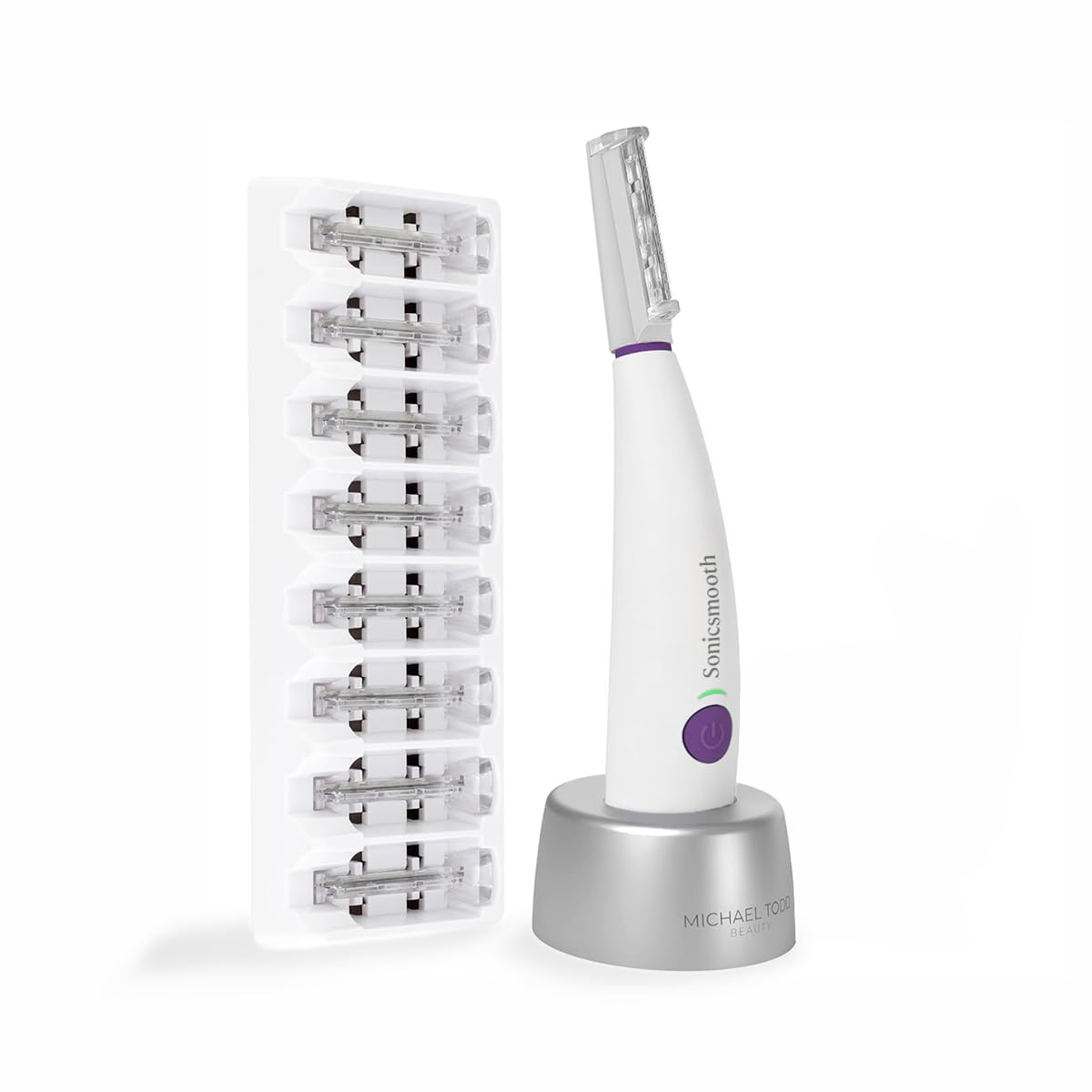 Amazon.com: Michael Todd Beauty Sonicsmooth Dermaplane Razor for