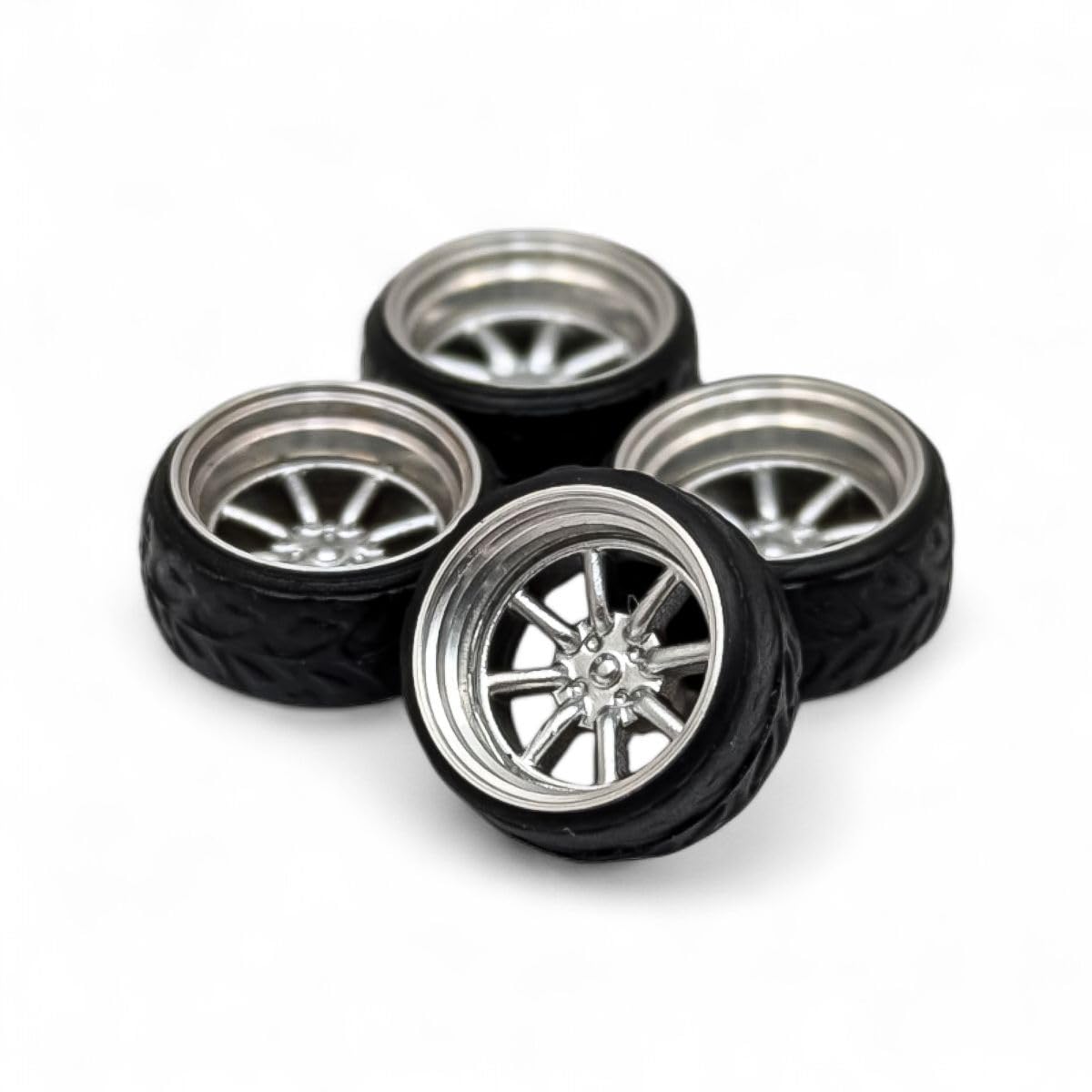 Amazon | 1/64 ホイール ミニカー 深リム 10mm (n2) | ラジコン