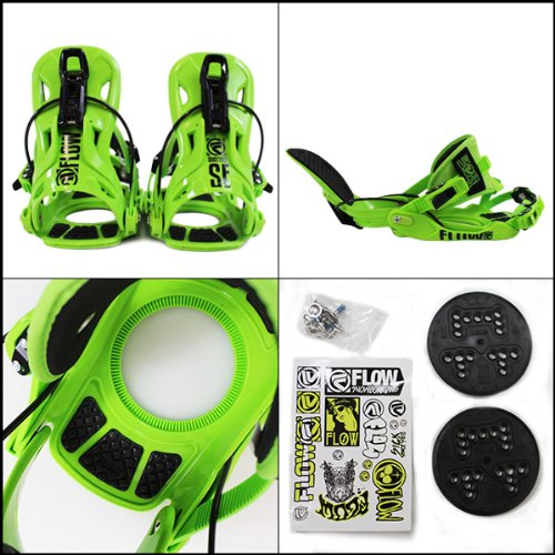 スノーボード FLOW QUATTRO スノーボードビンディング LGサイズ