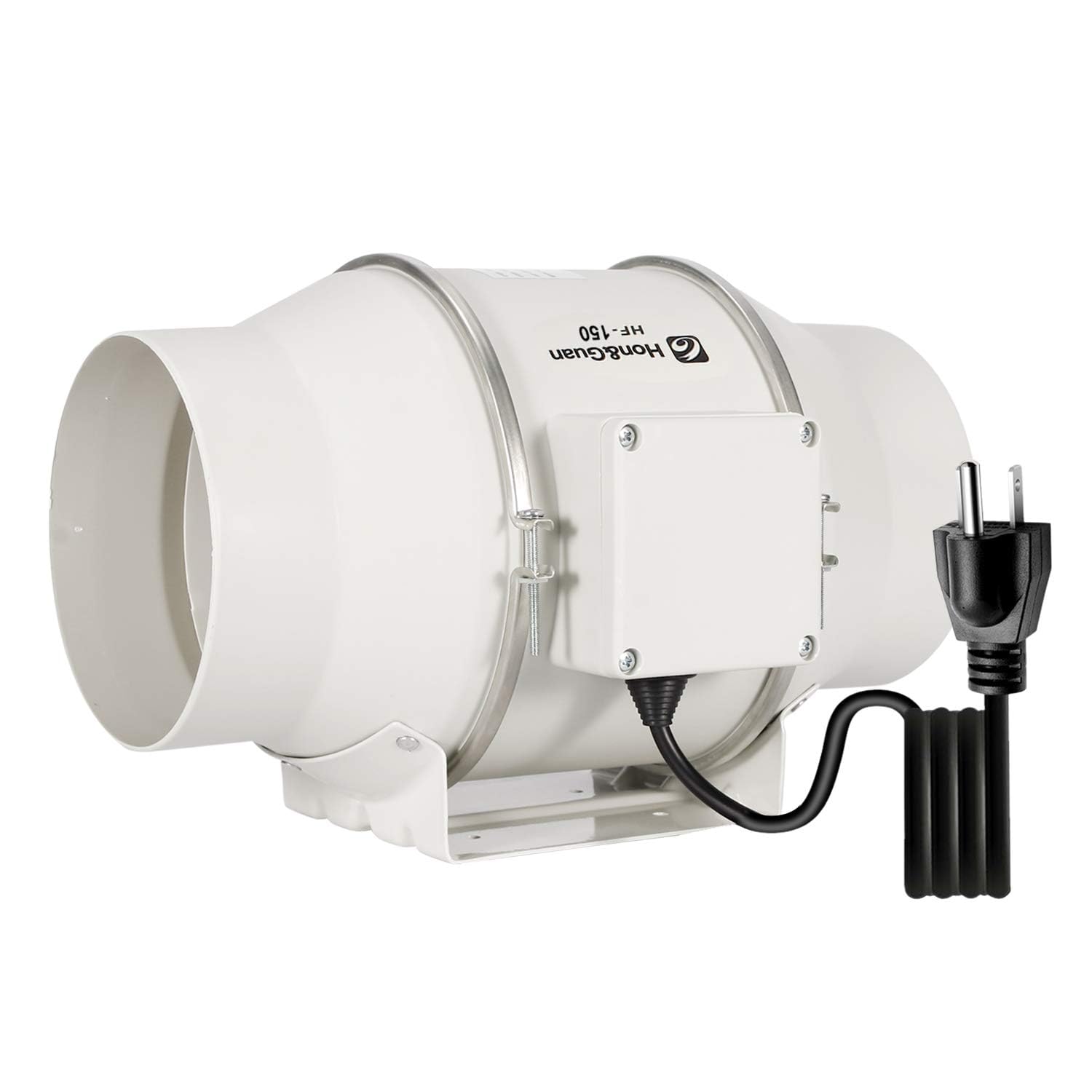 Amazon.co.jp: Hon&Guan ダクトファン 150mm 強力 省エネ 静音 【イン