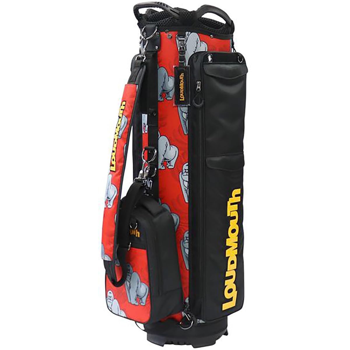 Amazon | ラウドマウス ポーチ付き キャディバッグ LM-CB0018