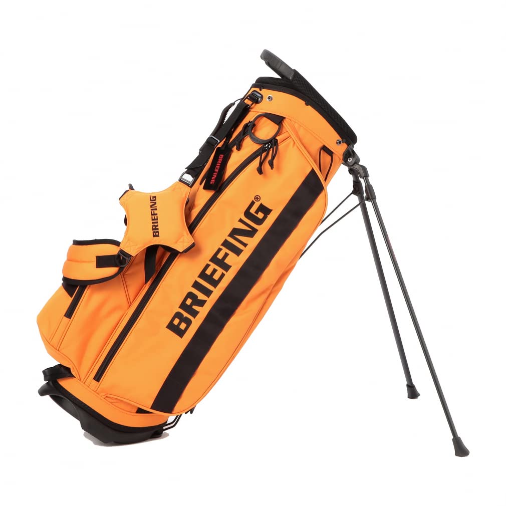 BRIEFING スタンドキャディバッグ 限定色 ブラック/オレンジ BRIEFING