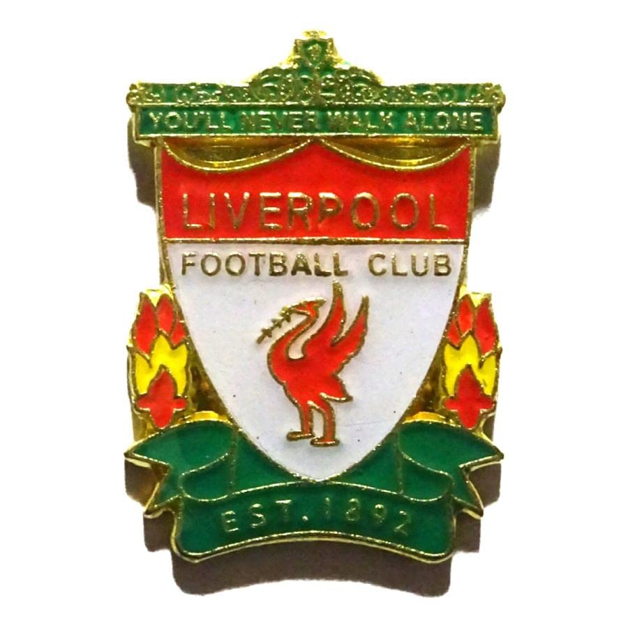 Amazon | リバプール(プレミアリーグ) エンブレム・ピンバッジ 〔pb