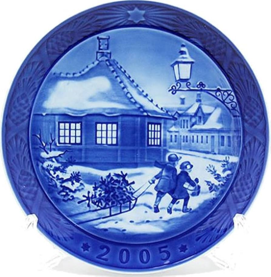 Amazon.co.jp: ロイヤルコペンハーゲン イヤープレート 2005年 [並行